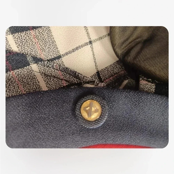 Maison Carroll Vintage Plaid  Blazer Size 14 - Picture 5 of 7